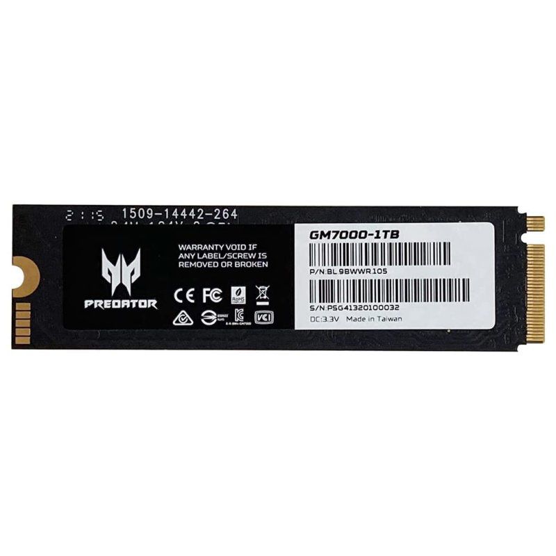 Acer Predator Ssd Gm 7000 1tb Pcie Nvme Gen4